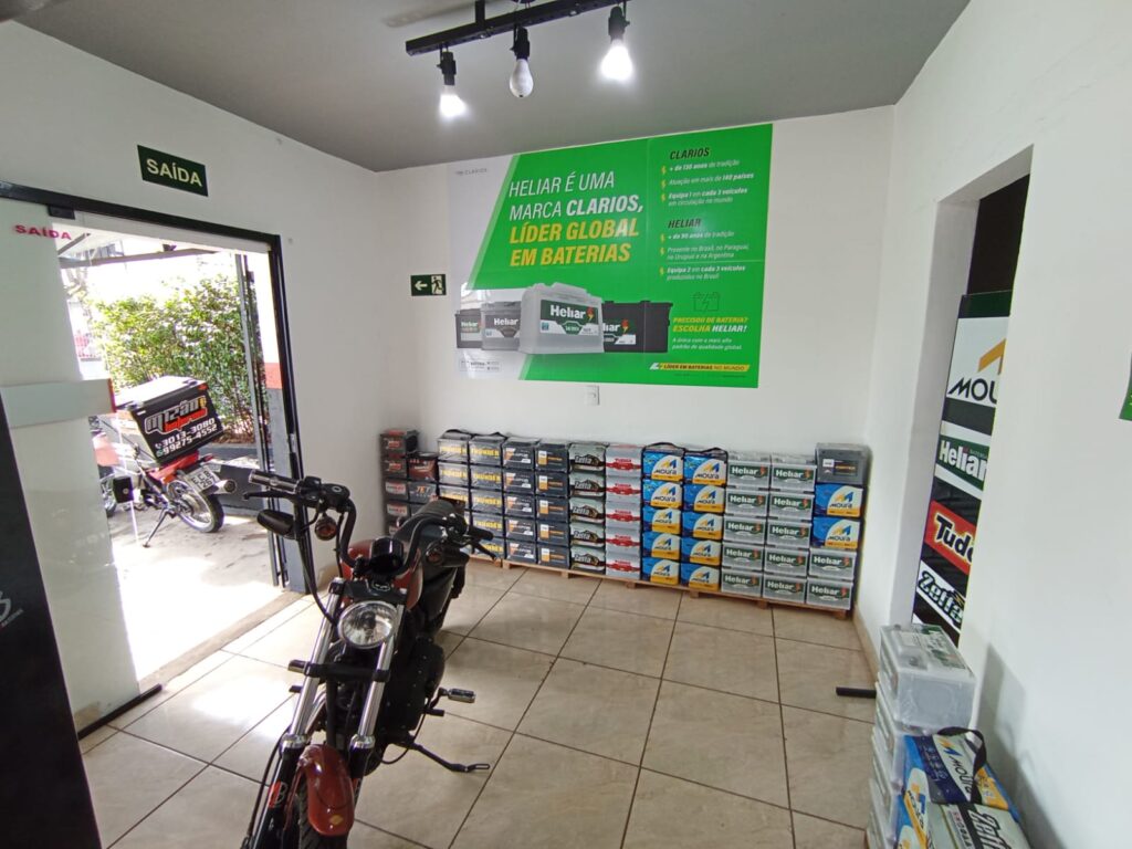 troca de bateria de moto em Americana